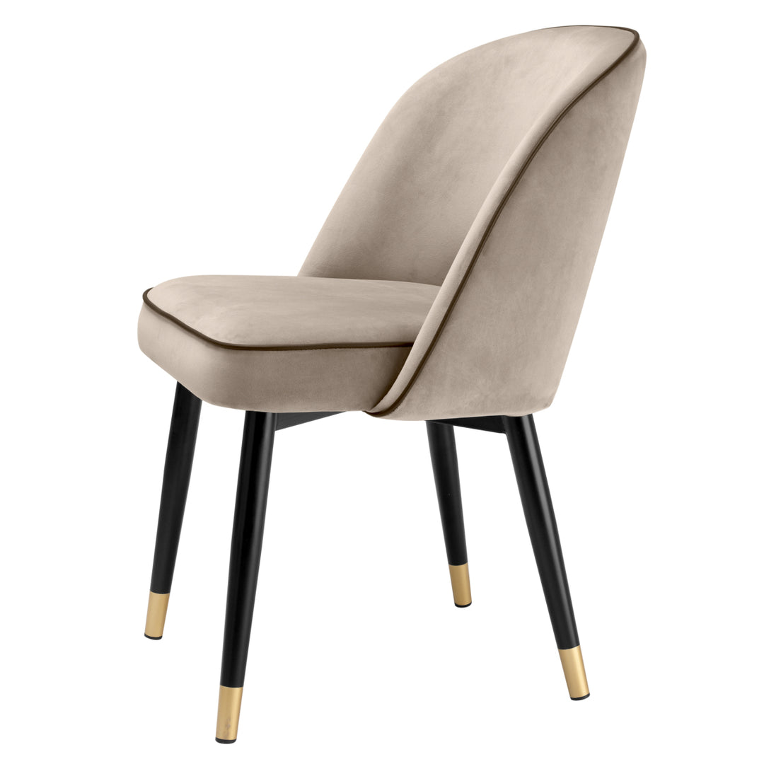 Cliff Dining Chair Set of 2 - Beige