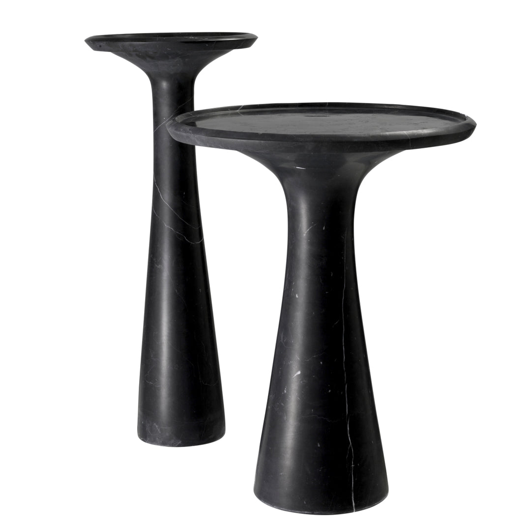 Pompano Low Side Table - Black
