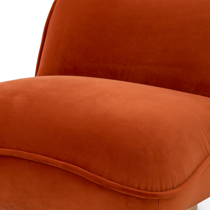 Eichholtz Chair Relax - Savona Orange Velvet