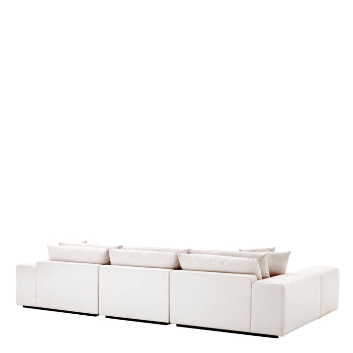Eichholtz Vista Grande Sofa with Chaise - White