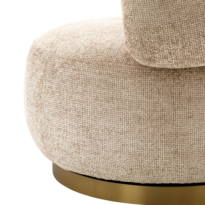 Phaedra Swivel Chair - Available in 2 Colors
