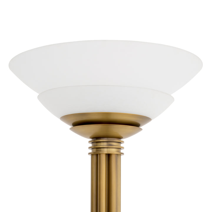 Floor Lamp Figaro - Antique Brass Finish UL