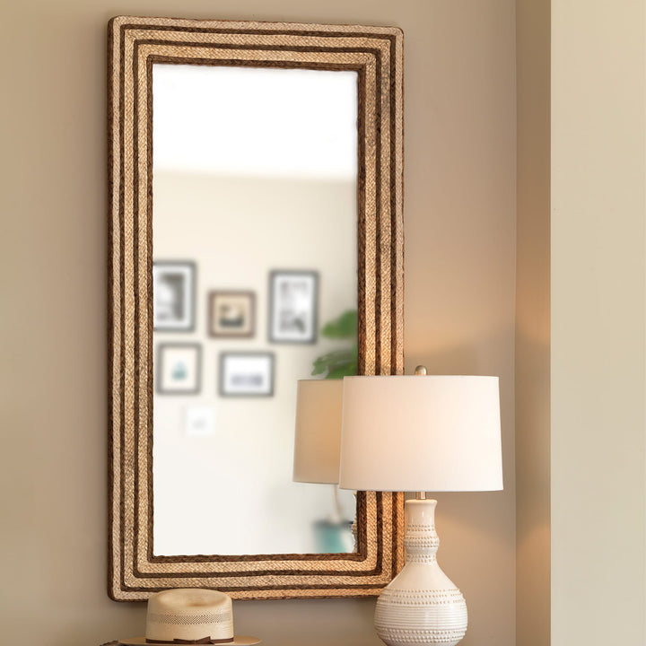 Evergreen Rectangle Mirror - Natural