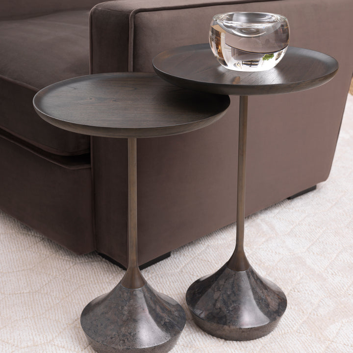 Puglia Side Table - Set of 2 - Gray