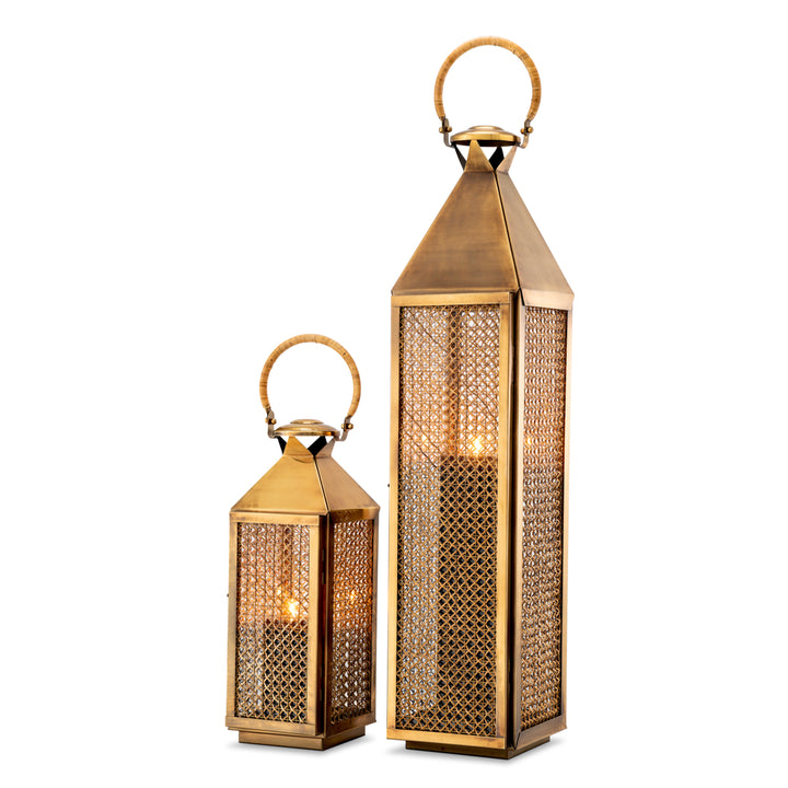 Hurricane Festival - Vintage Brass Finish - Available in 2 Sizes