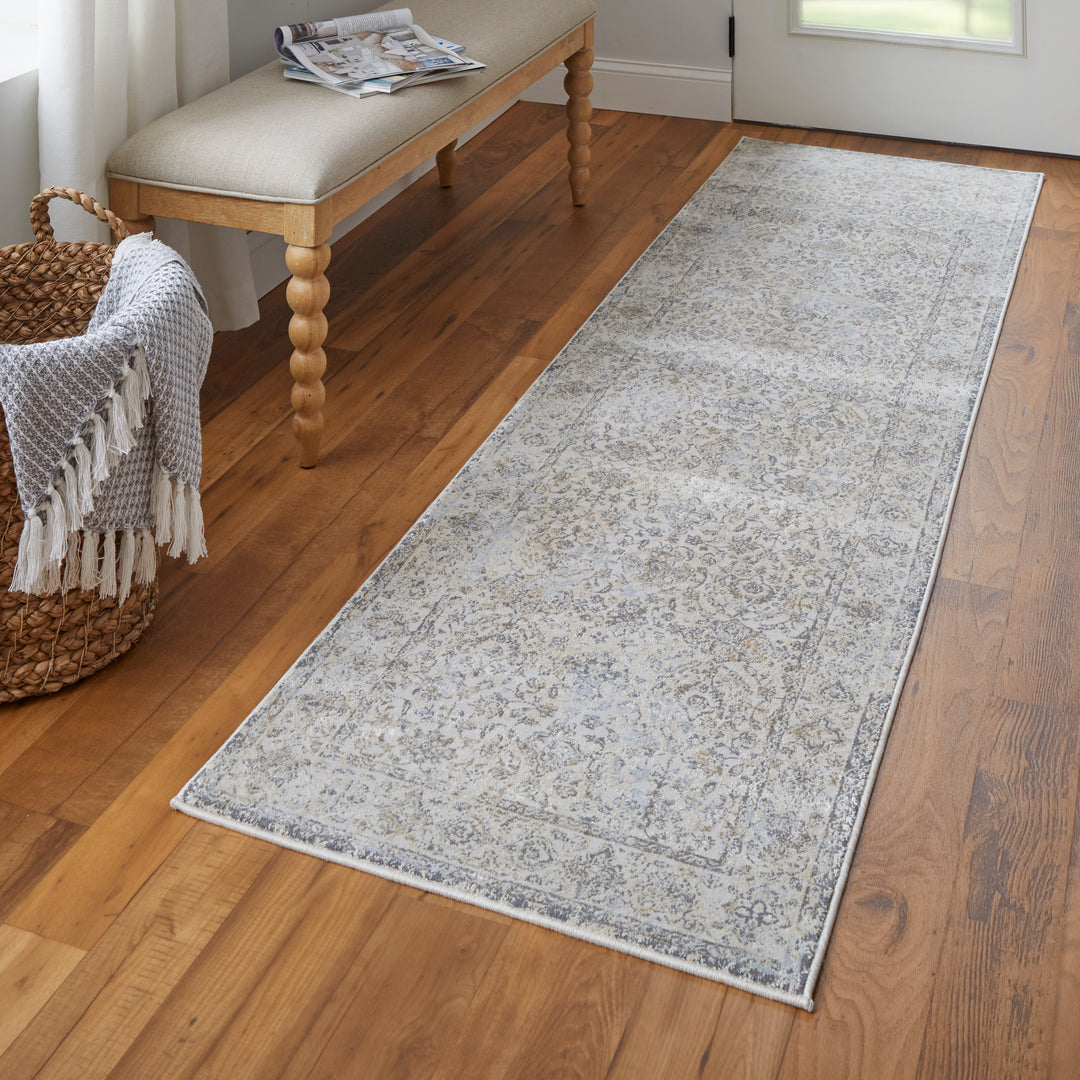 Celene Traditional Bordered Runner Available in 7 Colors
