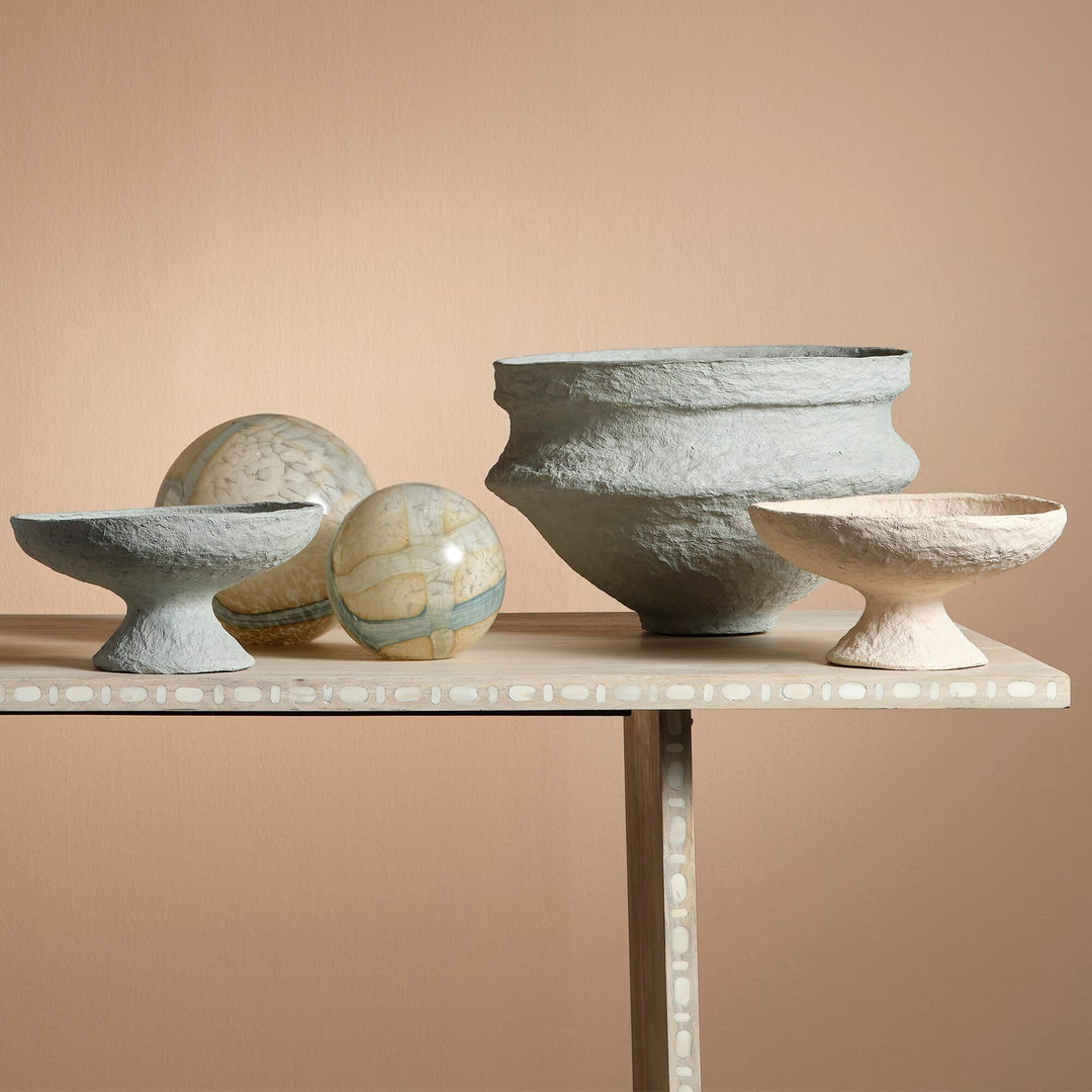 Garden Pedestal Bowl  - Available in 3 Colors