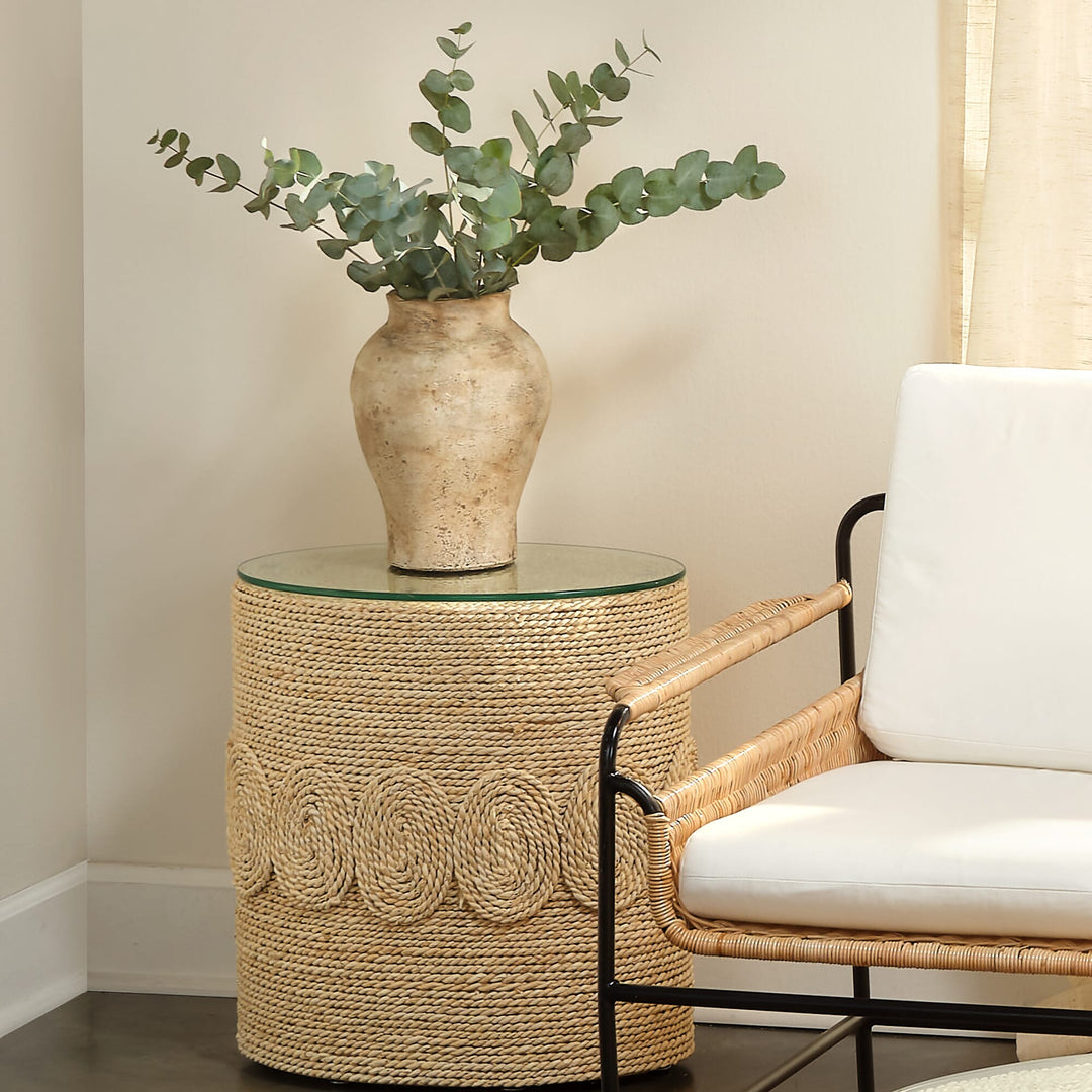 Inline Grove Decorative Vase - Hazelnut