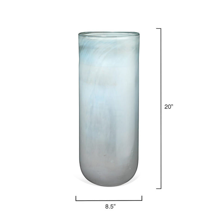 Metallic Vapor Vase in 2 Colors and Sizes
