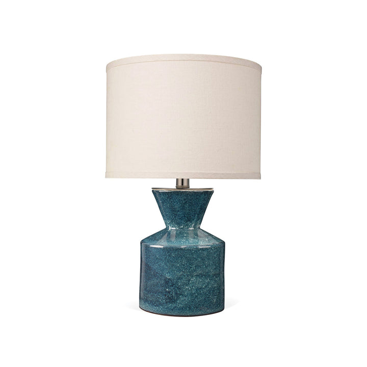 Berkley Table Lamp in Blue Ceramic