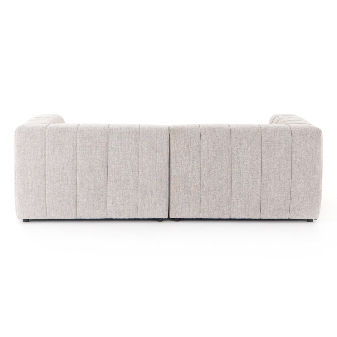 Theseus Channeled 2 Piece Sectional in 3 Colors