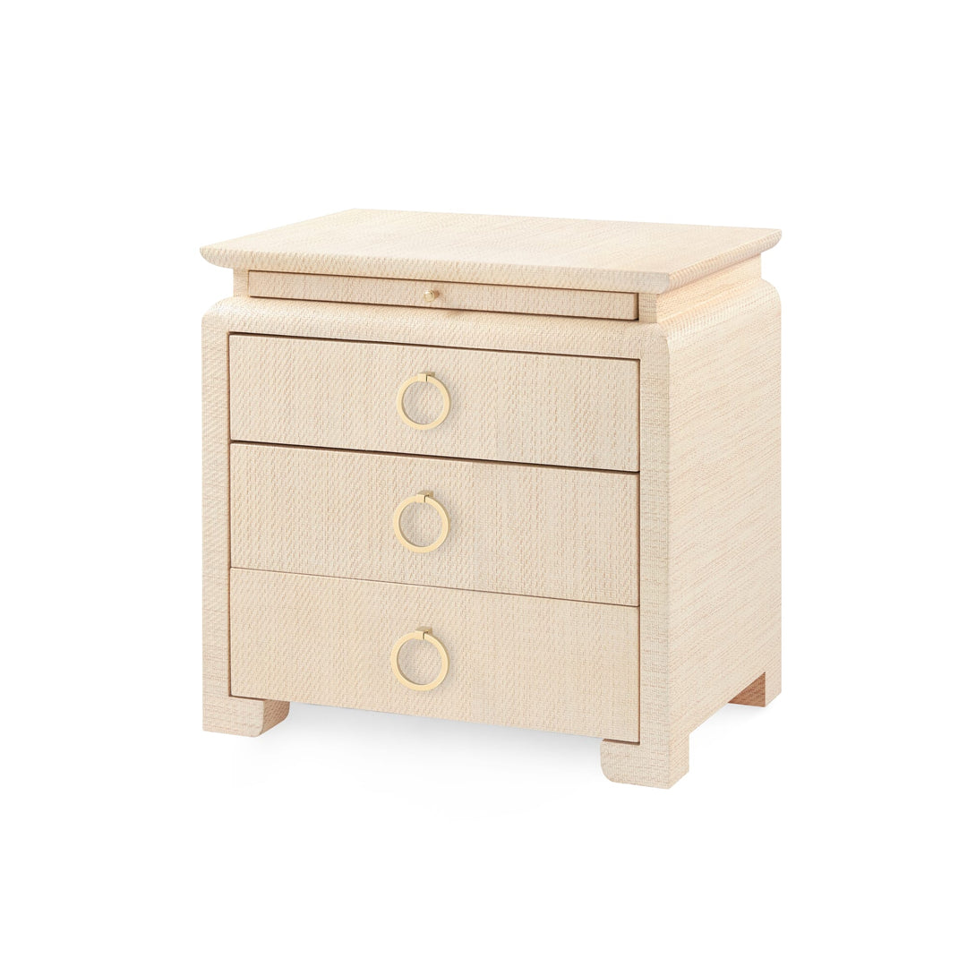 Narim 3-Drawer Side Table - Available in 2 Colors