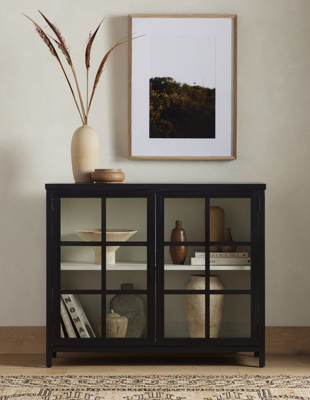 Four Hands Lilymae Small Cabinet - Black