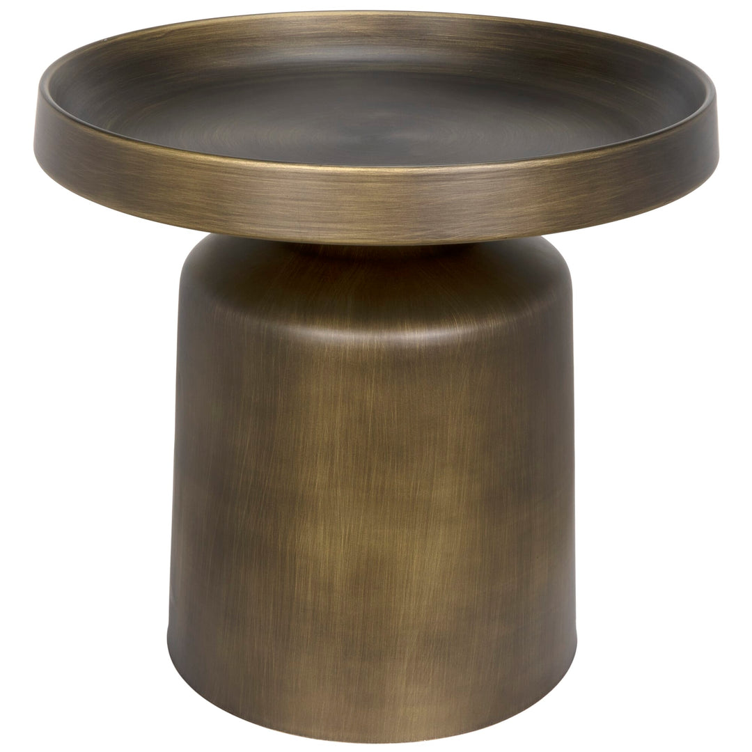 Lee Side Table Aged Brass