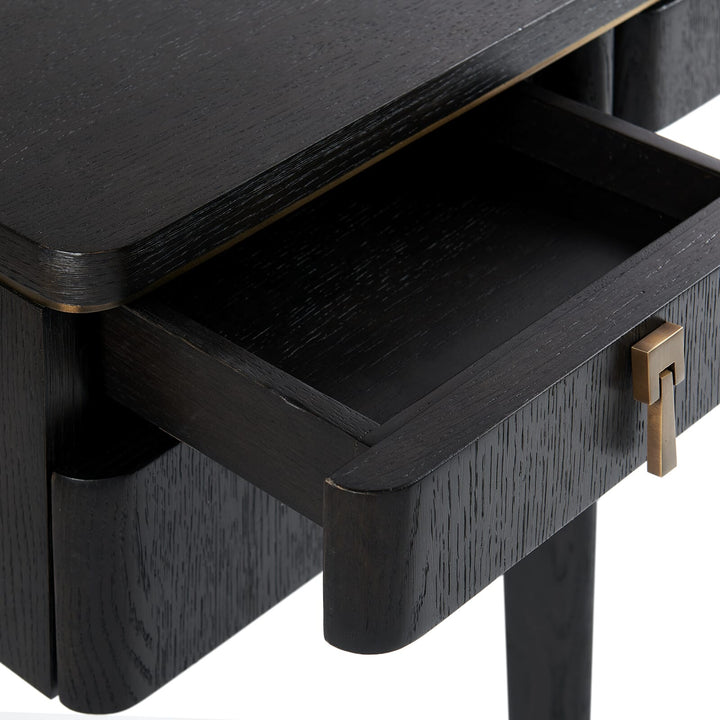 Modern Oak Desk Octavia Collection - Available in 2 Colors