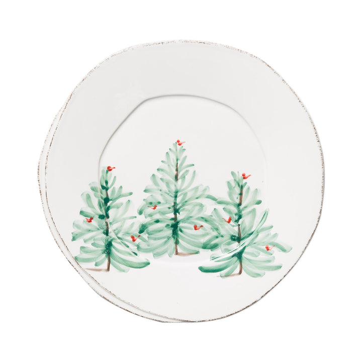 Lastra Holiday European Dinner Plate - Set of 4
