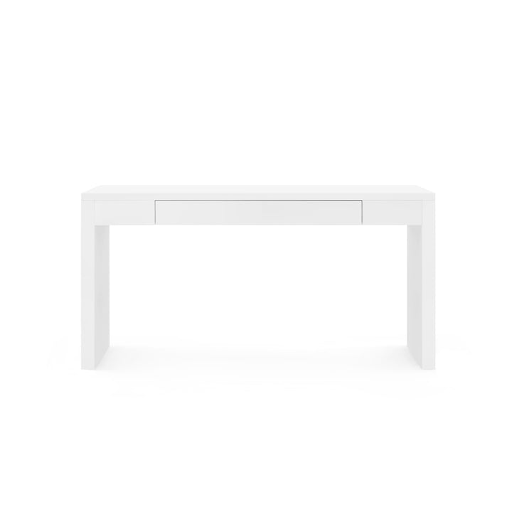 Margo Large Console Table-Chiffon White