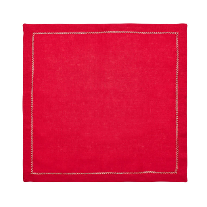 Classic Napkin in Red - Set of 4