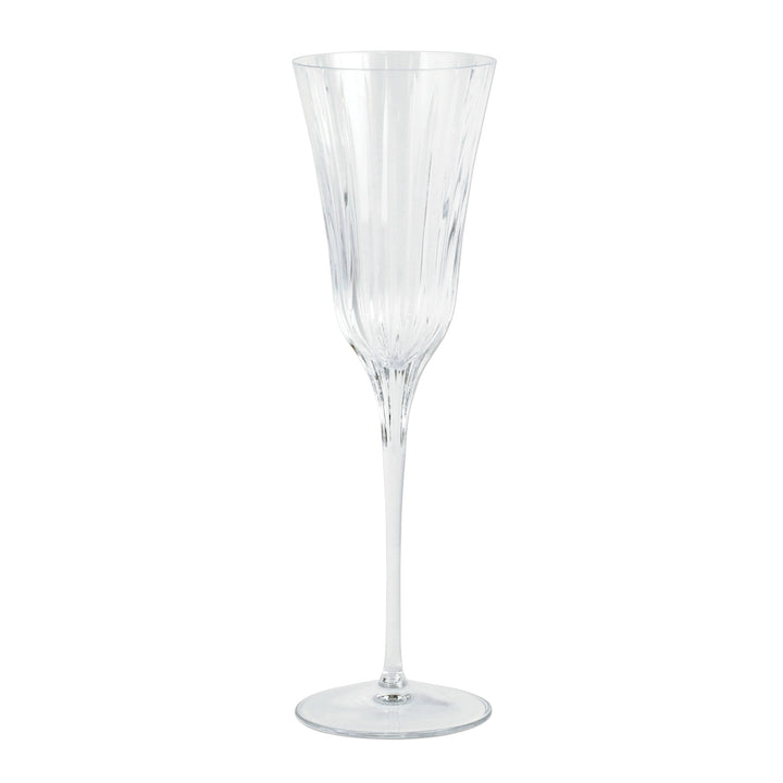 Vietri Natalia Champagne Glass- Clear