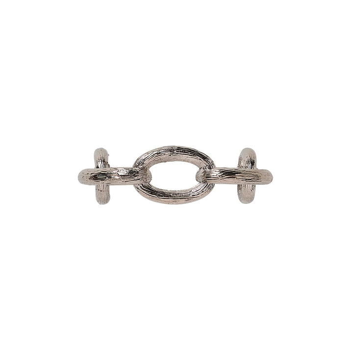 Kim Seybert Chain Link Napkin Ring in Silver Set of 4