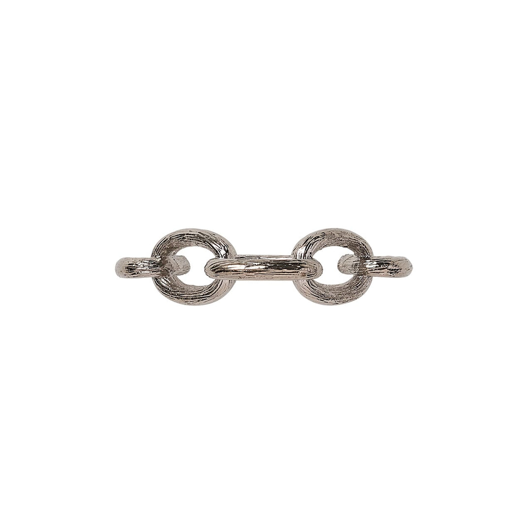 Kim Seybert Chain Link Napkin Ring in Silver Set of 4