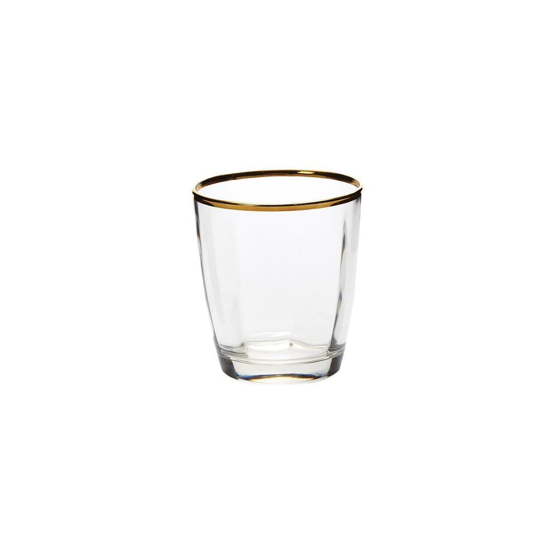 Vietri Optical Double Old Fashioned - Gold