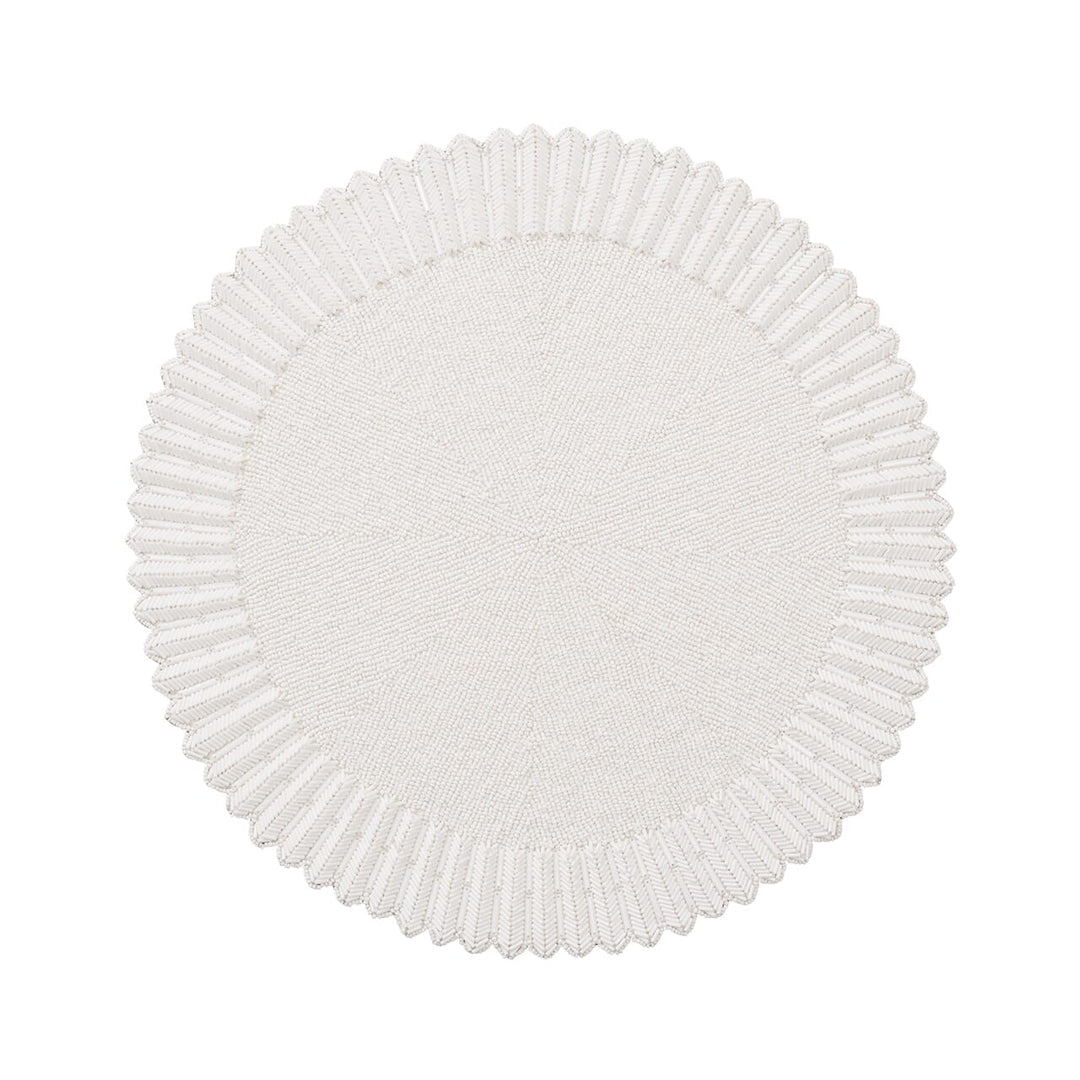 Kim Seybert Lumina Placemat in White Set of 2
