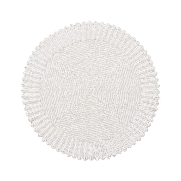 Kim Seybert Lumina Placemat in White Set of 2