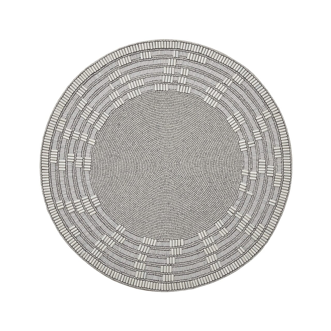 Kim Seybert Matrix Placemat in Gray Set of 2