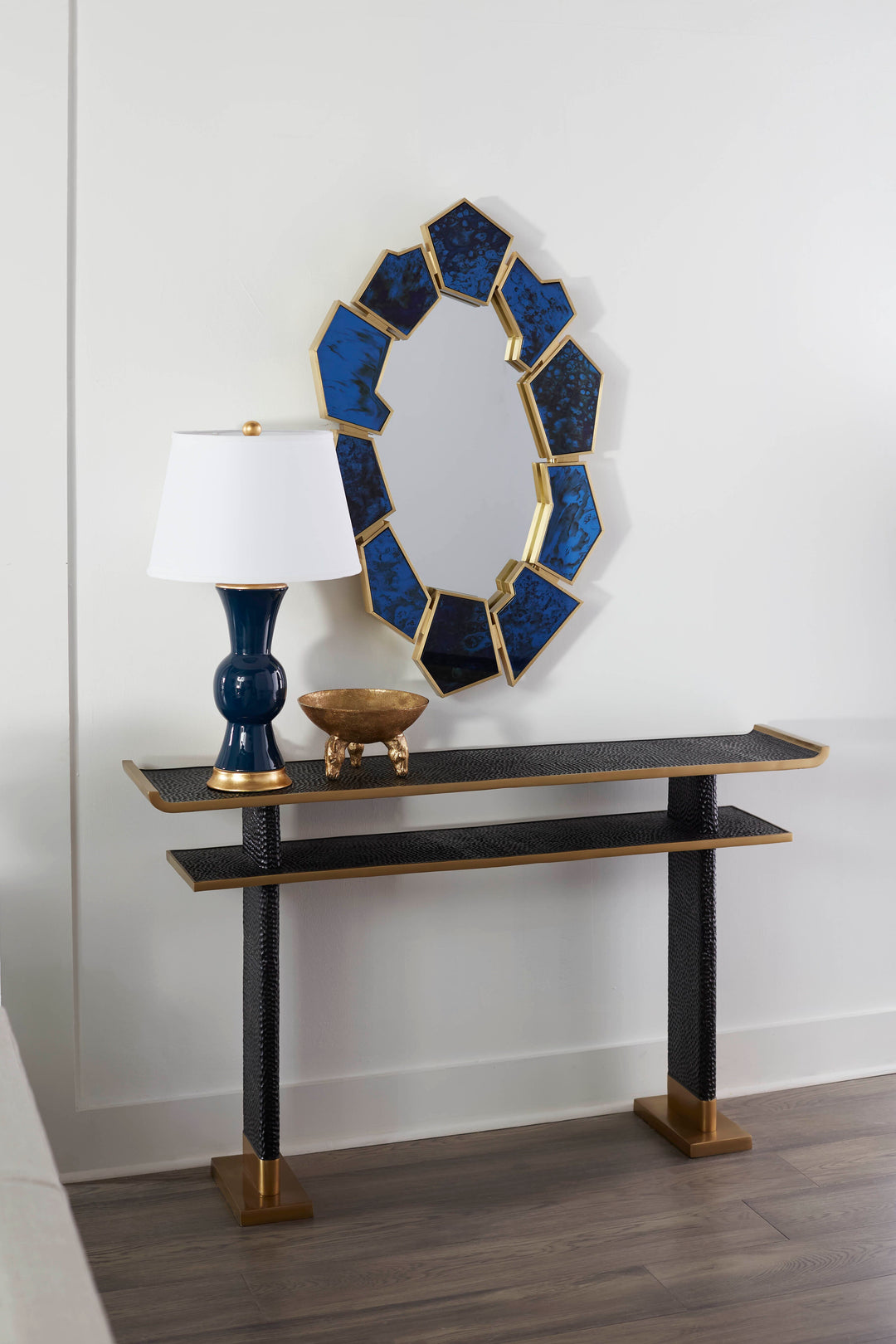 Dupre Console Table - In Sable Bronze
