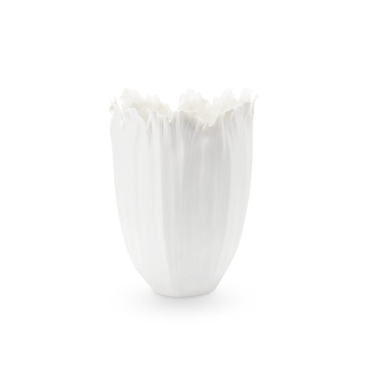 Tulip Vase - In Blanc de Chine
