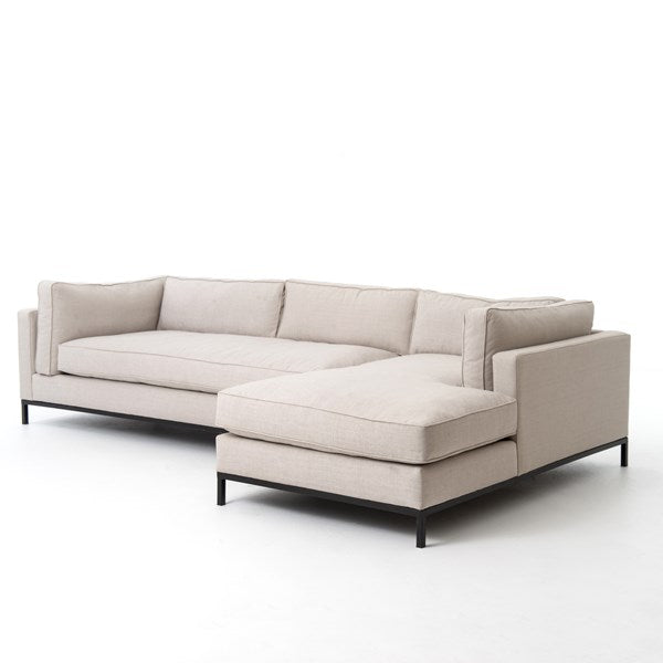 Four Hands Giselle 2 Piece Sectional - Available in 2 Colors