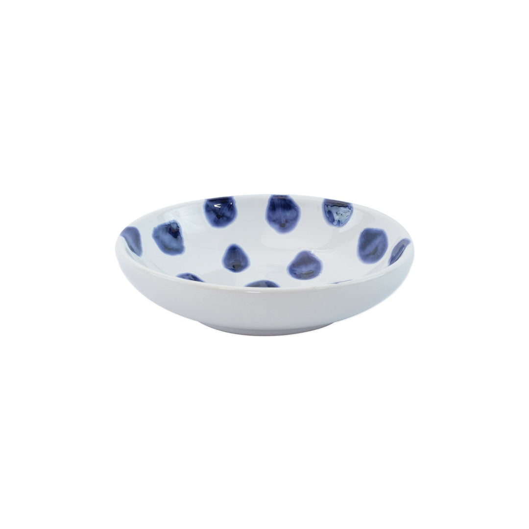 Viva Santorini Dot Condiment Bowl - Blue & White