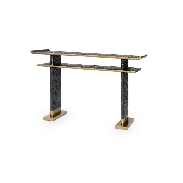 Dupre Console Table - In Sable Bronze