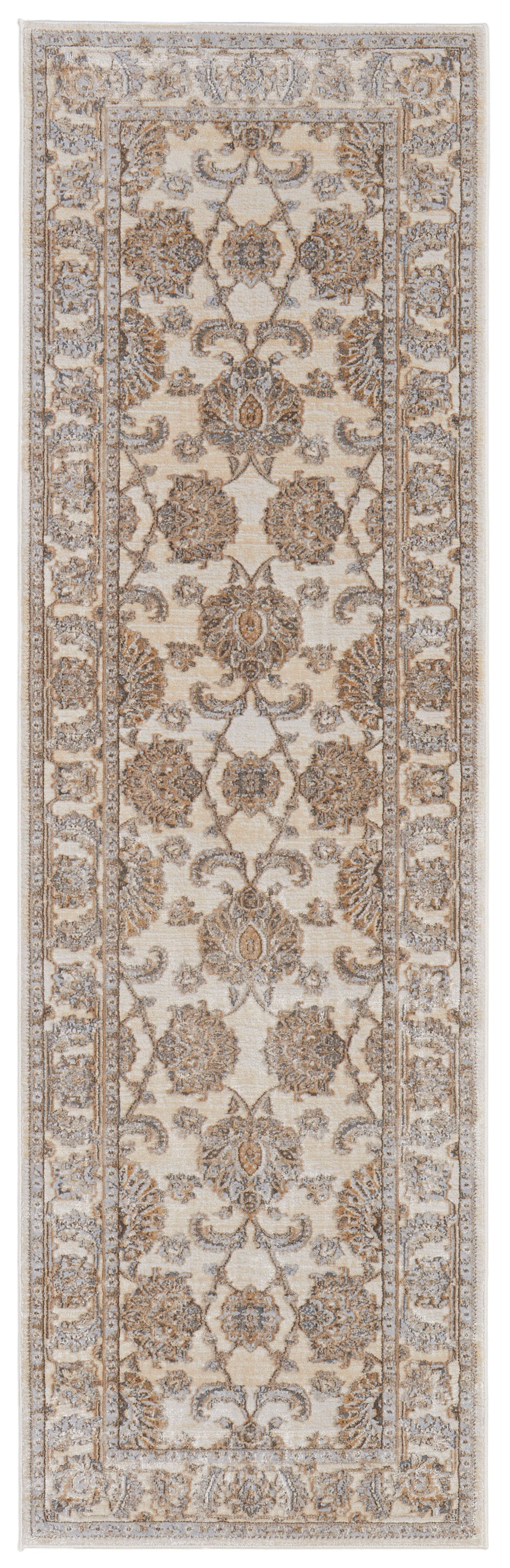 Celene Traditional Bordered Runner Available in 7 Colors