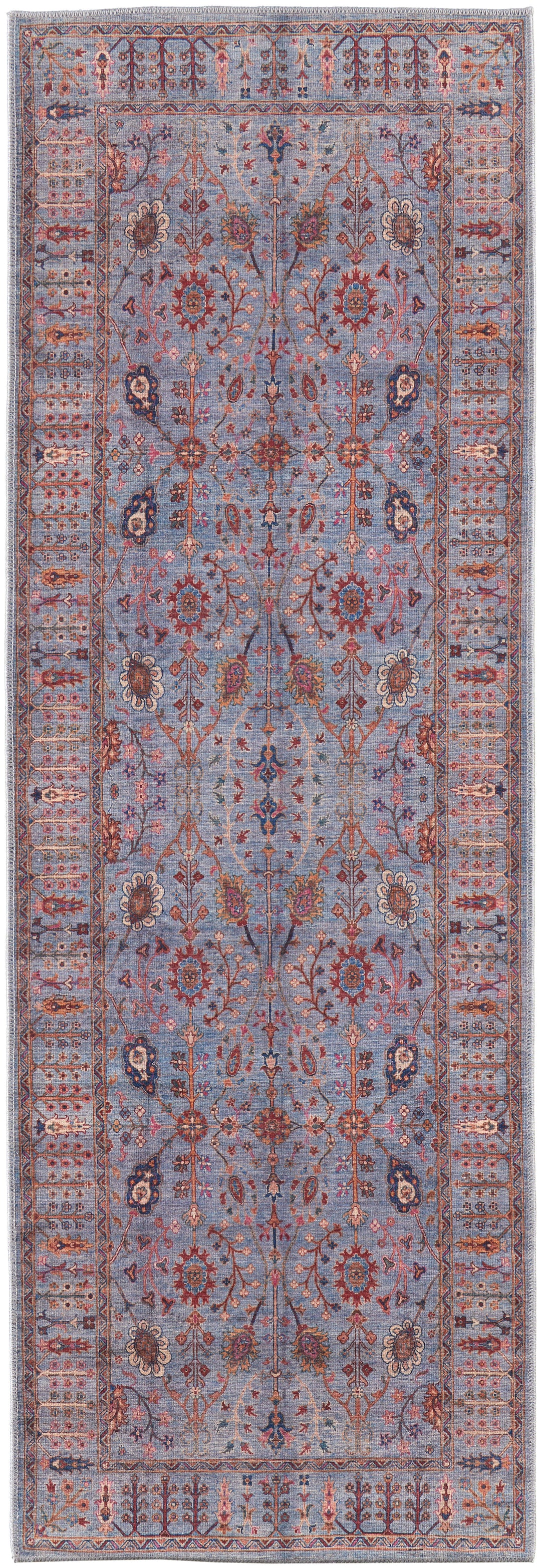 Rawlins Transitional Oriental Runner Available in 5 Colors