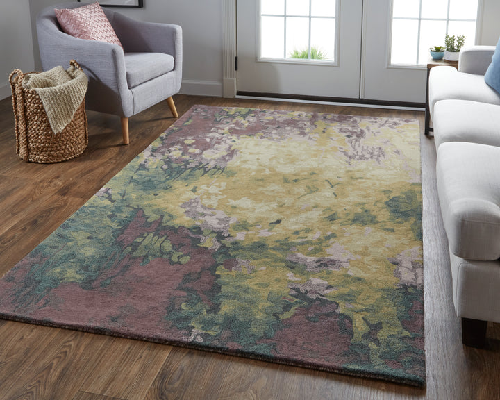 Amira Transitional Abstract Rug - Available in 6 Colors