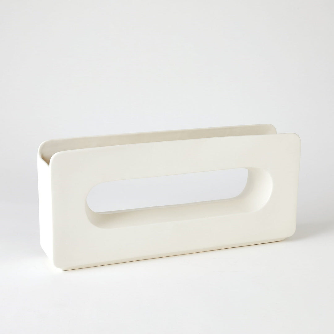 Rectangle Vase - Matte White - Available in 3 Sizes