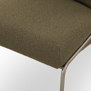 Soleil Dining Chair - Fiqa Boucle Olive