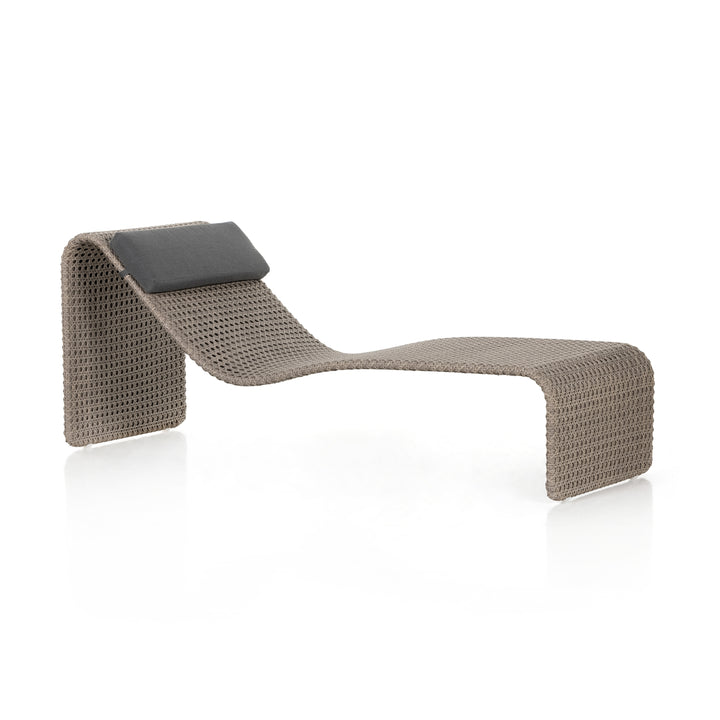 Phoebe Outdoor Woven Chaise Lounge - Available in 2 Colors