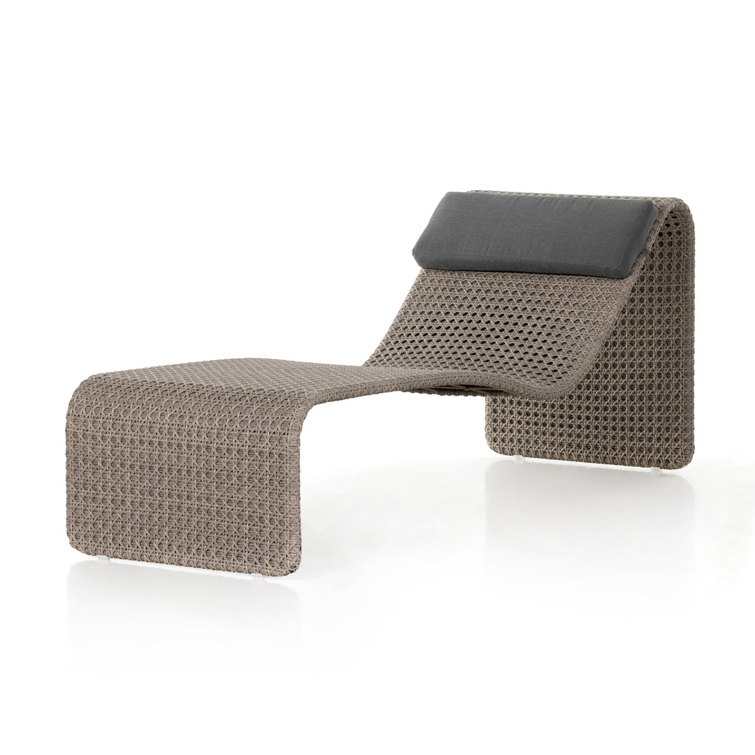 Phoebe Outdoor Woven Chaise Lounge - Available in 2 Colors