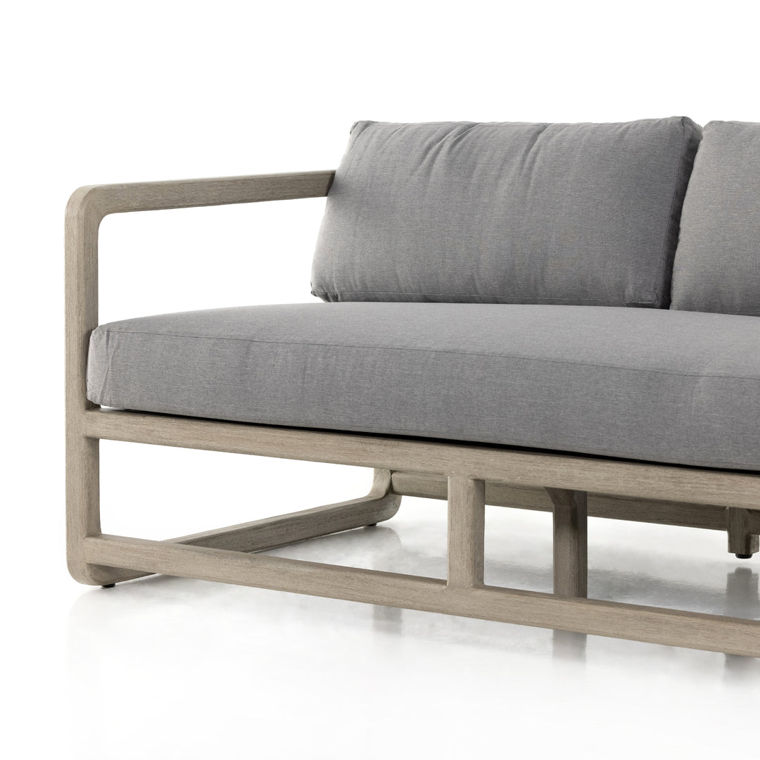 Esther Outdoor Sofa - Weathered Grey