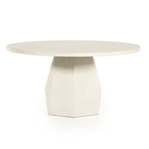 Brady Outdoor Dining Table - White