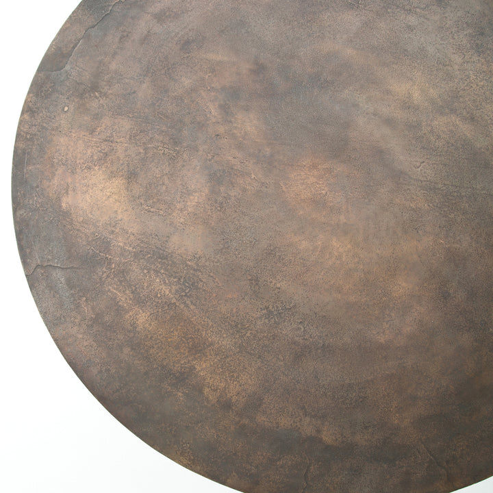 Simon Bistro Table-Antique Rust