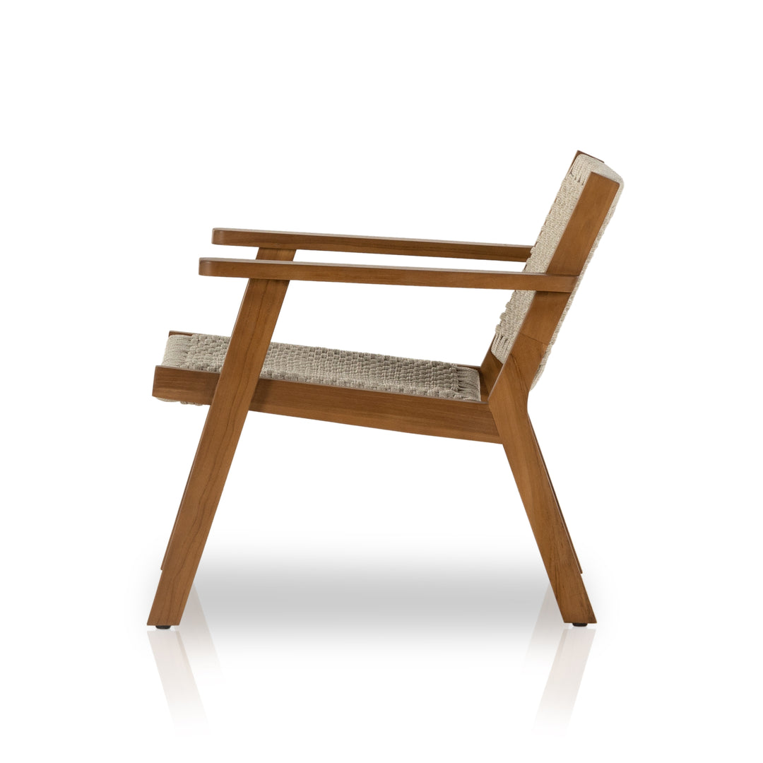 Oliver Outdoor Chair-Natural Teak