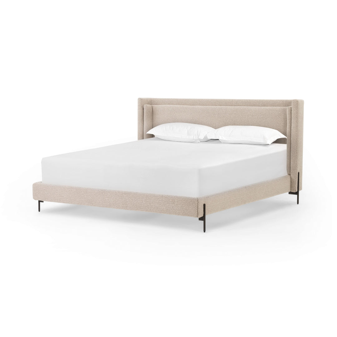 Dax Bed - Perin Oatmeal - Available in 2 Sizes