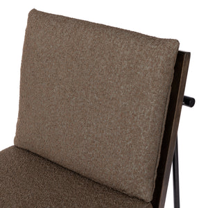 Bastien Dining Chair - Fiqa Boucle Cocoa