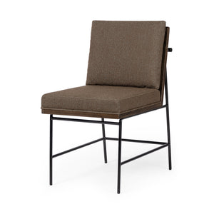 Bastien Dining Chair - Fiqa Boucle Cocoa