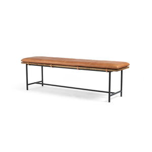 Lise Accent Bench - Brandy
