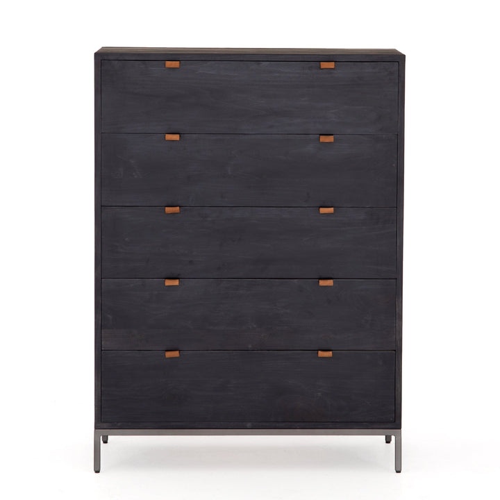 Troy Midcentury 5 Drawer Dresser - Available in 2 Colors